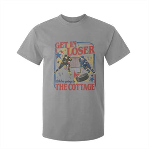 Get In Loser We’re Going To The Cottage T Shirt For Kid Hockey Romance LGBT Retro Summer Road Trip TS02 Sport Gray Print Your Wear