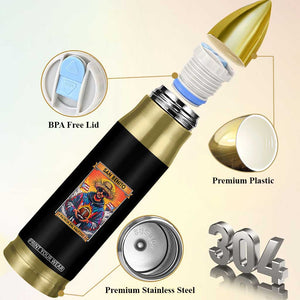 Funny San Benito Patron del Halftime Bullet Tumbler Bowl 2026 Puerto Rican Football Music Fan TS02 Print Your Wear