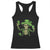 Funny St Patricks Day Drinking Skeleton Racerback Tank Top for Beer Lover Alcoholic TS02 Black Print Your Wear