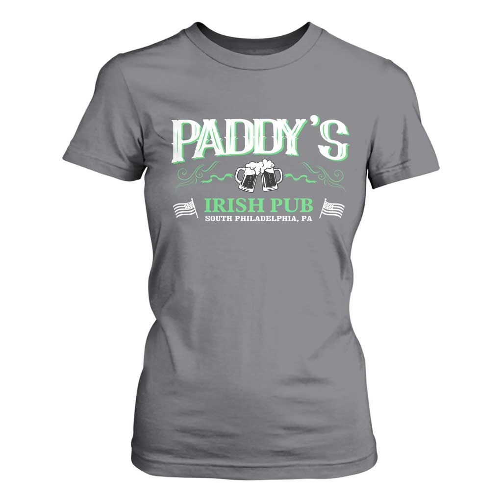 Funny St Patricks Day Drinking T Shirt For Women Paddy Irish Pub TS02 Charcoal Print Your Wear