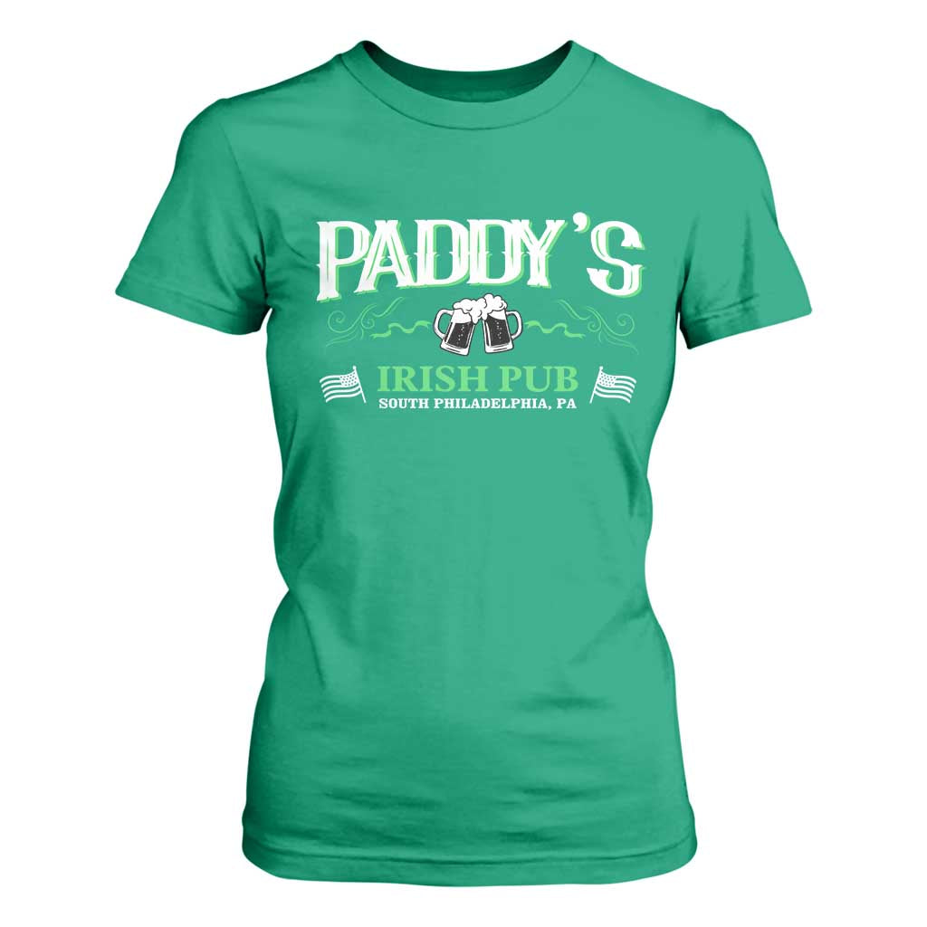 Funny St Patricks Day Drinking T Shirt For Women Paddy Irish Pub TS02 Irish Green Print Your Wear