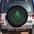 Funny St Patricks Day Bigfoot Spare Tire Cover Sasquatch Shamrock Paddys Irish TS02 No hole Black Print Your Wear