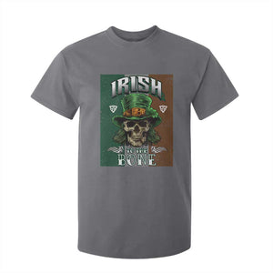 Irish Skull T Shirt For Kid Irish To The Born TS02 Charcoal Print Your Wear