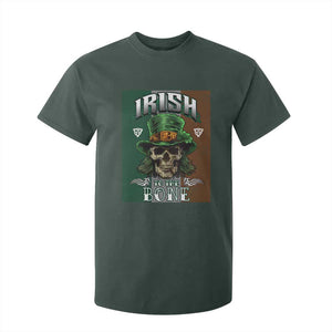 Irish Skull T Shirt For Kid Irish To The Born TS02 Dark Forest Green Print Your Wear