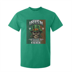 Irish Skull T Shirt For Kid Irish To The Born TS02 Irish Green Print Your Wear