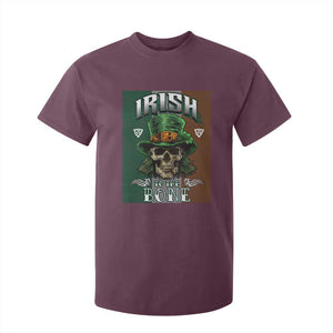 Irish Skull T Shirt For Kid Irish To The Born TS02 Maroon Print Your Wear