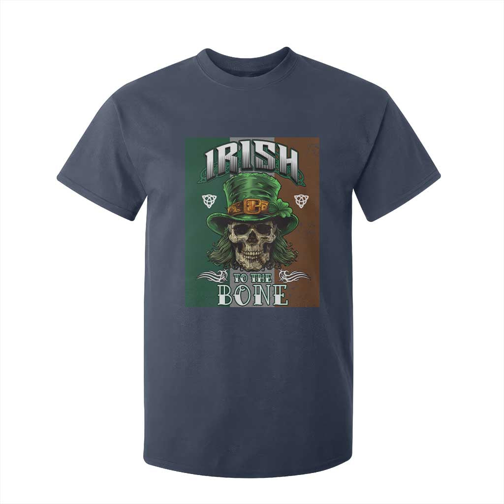 Irish Skull T Shirt For Kid Irish To The Born TS02 Navy Print Your Wear