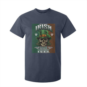 Irish Skull T Shirt For Kid Irish To The Born TS02 Navy Print Your Wear