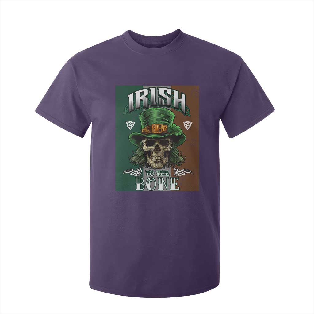 Irish Skull T Shirt For Kid Irish To The Born TS02 Purple Print Your Wear