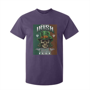 Irish Skull T Shirt For Kid Irish To The Born TS02 Purple Print Your Wear