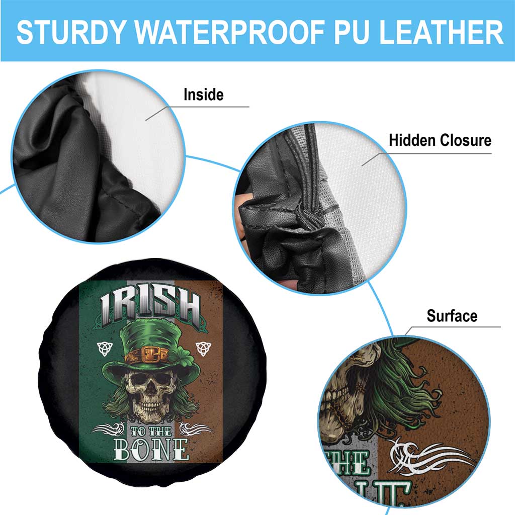Irish Skull Spare Tire Cover Irish To The Born TS02 Print Your Wear