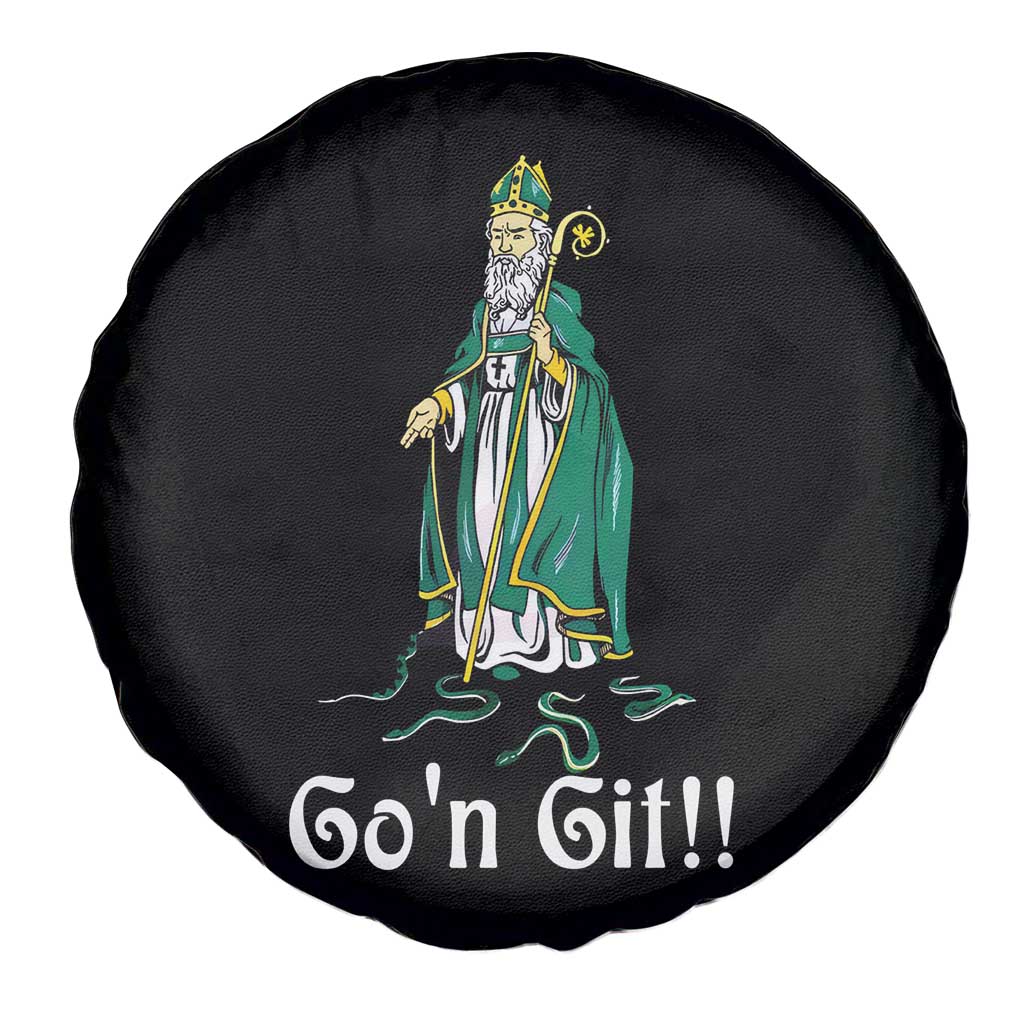 Funny St Patricks Day Spare Tire Cover Go'n Git Snakes TS02 Print Your Wear