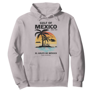 Gulf of Mexico Forever Since 1550 Hoodie Golfo De Mexico Para Siempre Retro Beach TS02 Ice Gray Print Your Wear