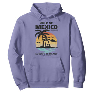 Gulf of Mexico Forever Since 1550 Hoodie Golfo De Mexico Para Siempre Retro Beach TS02 Violet Print Your Wear