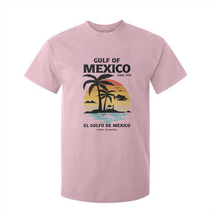 Gulf of Mexico Forever Since 1550 T Shirt For Kid Golfo De Mexico Para Siempre Retro Beach TS02 Light Pink Print Your Wear