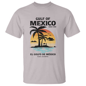 Gulf of Mexico Forever Since 1550 T Shirt Golfo De Mexico Para Siempre Retro Beach TS02 Ice Gray Print Your Wear