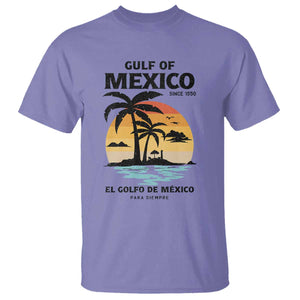 Gulf of Mexico Forever Since 1550 T Shirt Golfo De Mexico Para Siempre Retro Beach TS02 Violet Print Your Wear