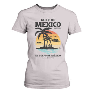 Gulf of Mexico Forever Since 1550 T Shirt For Women Golfo De Mexico Para Siempre Retro Beach TS02 Ice Gray Print Your Wear