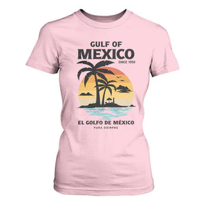 Gulf of Mexico Forever Since 1550 T Shirt For Women Golfo De Mexico Para Siempre Retro Beach TS02 Light Pink Print Your Wear