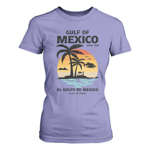 Gulf of Mexico Forever Since 1550 T Shirt For Women Golfo De Mexico Para Siempre Retro Beach TS02 Violet Print Your Wear