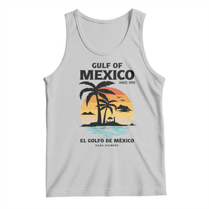 Gulf of Mexico Forever Since 1550 Tank Top Golfo De Mexico Para Siempre Retro Beach TS02 Ash Print Your Wear