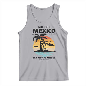 Gulf of Mexico Forever Since 1550 Tank Top Golfo De Mexico Para Siempre Retro Beach TS02 Athletic Heather Print Your Wear