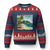 Gulf of Mexico Forever Ugly Christmas Sweater Retro Beach TS02 Navy Red Print Your Wear