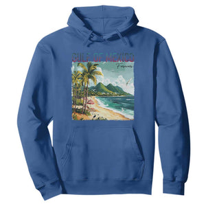 Gulf of Mexico Forever Hoodie Retro Beach TS02 Royal Blue Print Your Wear