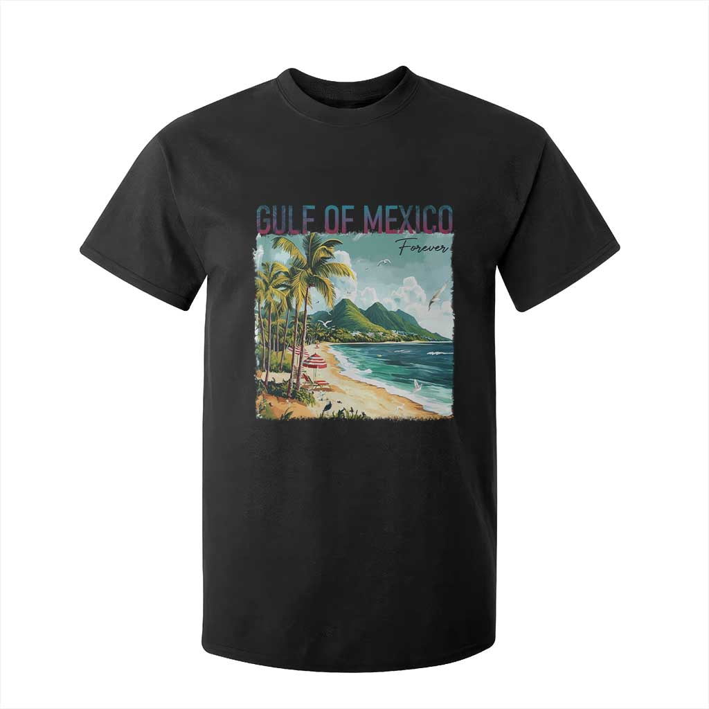 Gulf of Mexico Forever T Shirt For Kid Retro Beach TS02 Black Print Your Wear
