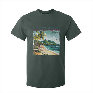 Gulf of Mexico Forever T Shirt For Kid Retro Beach TS02 Dark Forest Green Print Your Wear