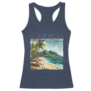 Gulf of Mexico Forever Racerback Tank Top Retro Beach TS02 Navy Print Your Wear