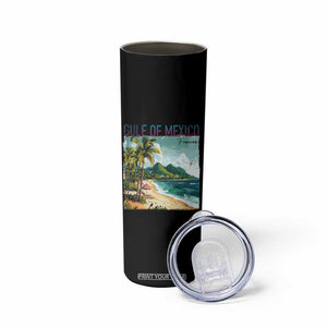 Gulf of Mexico Forever Skinny Tumbler Retro Beach TS02 Print Your Wear