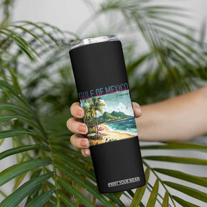 Gulf of Mexico Forever Skinny Tumbler Retro Beach TS02 Print Your Wear