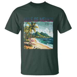 Gulf of Mexico Forever T Shirt Retro Beach TS02 Dark Forest Green Print Your Wear