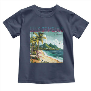 Gulf of Mexico Forever Toddler T Shirt Retro Beach TS02 Navy Print Your Wear