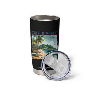 Gulf of Mexico Forever Tumbler Cup Retro Beach TS02 Print Your Wear
