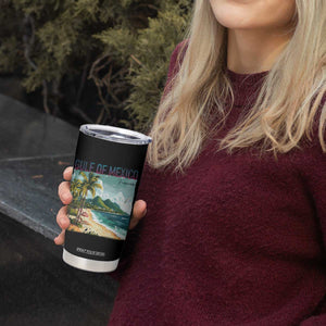 Gulf of Mexico Forever Tumbler Cup Retro Beach TS02 Print Your Wear