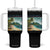 Gulf of Mexico Forever Tumbler With Handle Retro Beach TS02 One Size: 40 oz Black Print Your Wear