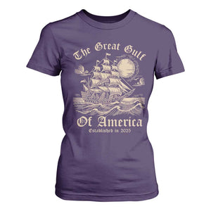 The Great Gulf Of USA T Shirt For Women Established in 2025 TS02 Purple Print Your Wear