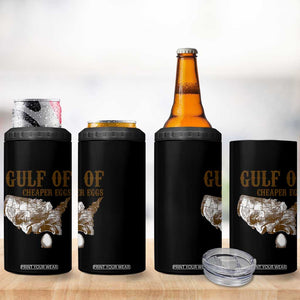 Gulf of Cheaper Eggs 4 in 1 Can Cooler Tumbler Gulf of Mexico TS02 Print Your Wear