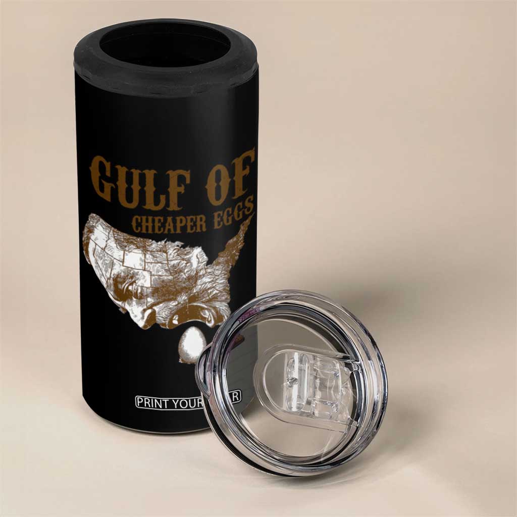 Gulf of Mexico Eggs 4 in 1 Can Cooler Tumbler TS02 Print Your Wear