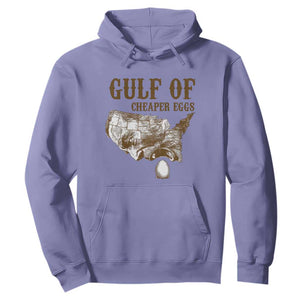 Gulf of Cheaper Eggs Hoodie Gulf of Mexico TS02 Violet Print Your Wear