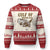 Gulf of Cheaper Eggs Ugly Christmas Sweater Gulf of Mexico TS02 Beige Red Print Your Wear