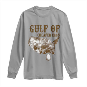 Gulf of Mexico Eggs Long Sleeve Shirt TS02 Sport Gray Print Your Wear