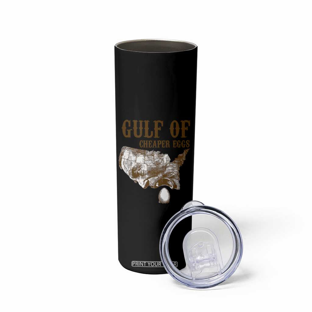 Gulf of Mexico Eggs Skinny Tumbler TS02 Print Your Wear