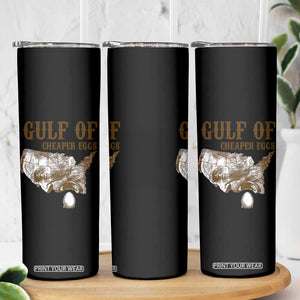 Gulf of Mexico Eggs Skinny Tumbler TS02 Print Your Wear