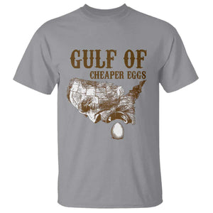 Gulf of Cheaper Eggs T Shirt Gulf of Mexico TS02 Sport Gray Print Your Wear