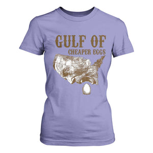 Gulf of Cheaper Eggs T Shirt For Women Gulf of Mexico TS02 Violet Print Your Wear