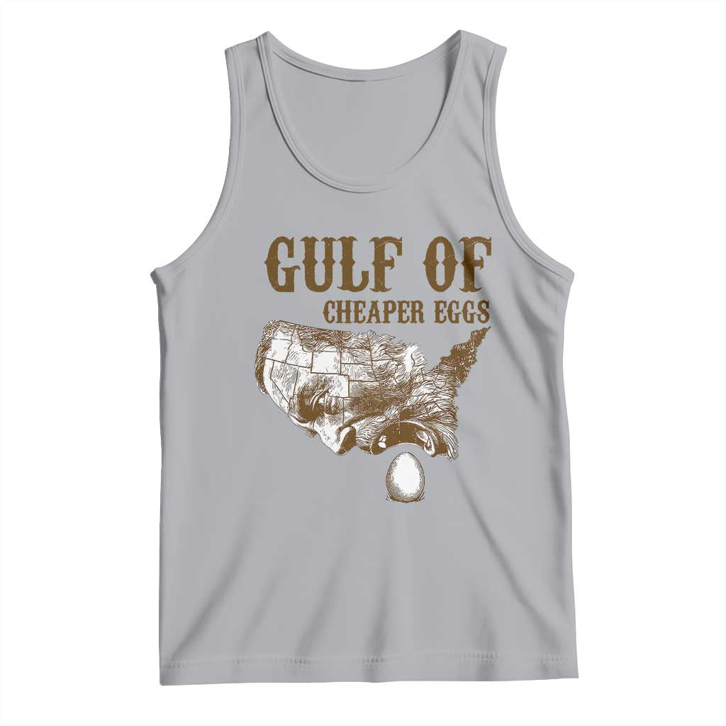 Gulf of Mexico Eggs Tank Top TS02 Athletic Heather Print Your Wear