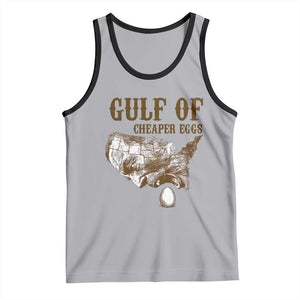 Gulf of Cheaper Eggs Tank Top Gulf of Mexico TS02 Athletic Heather Black Print Your Wear